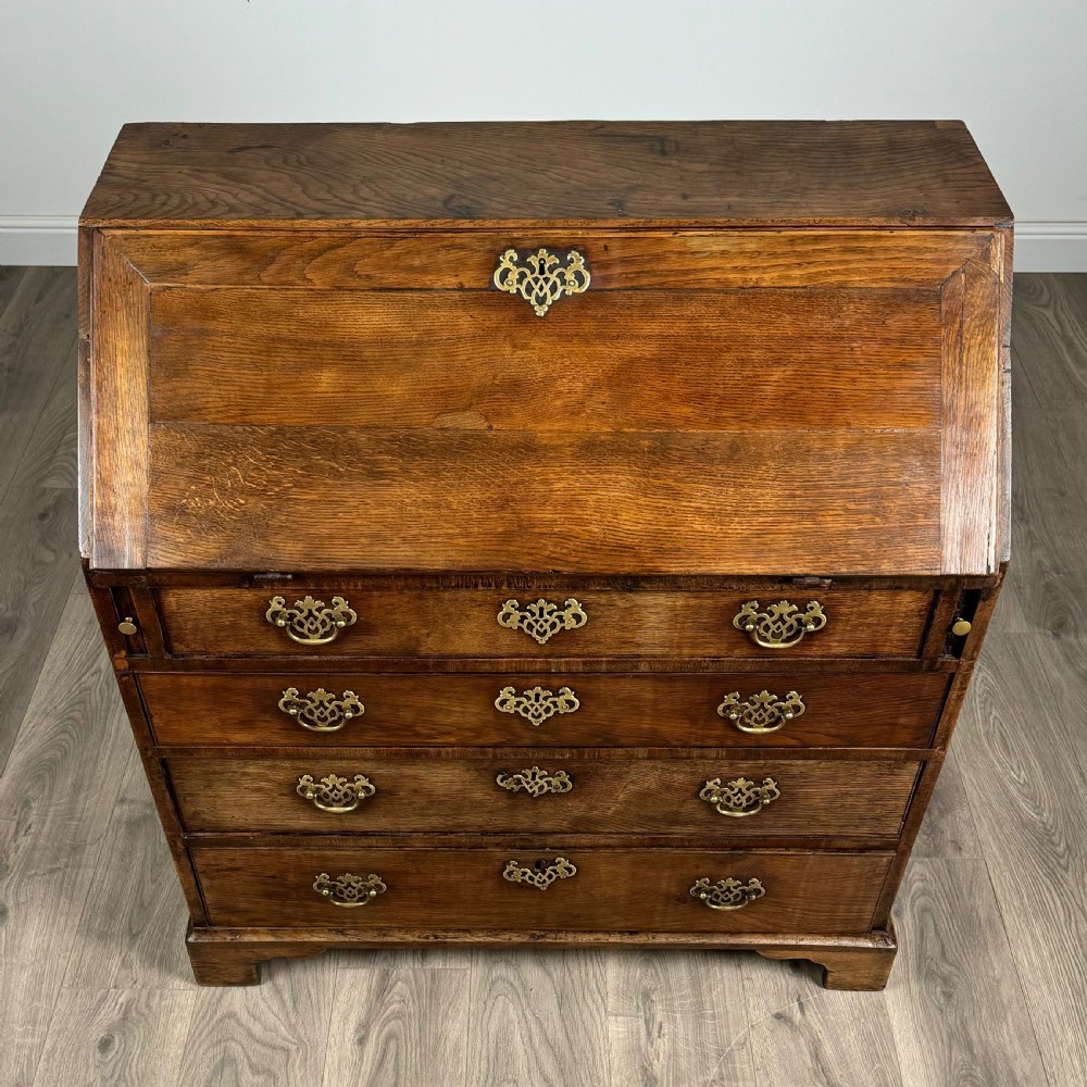 Antique 18th Century Bureau In Oak 
 View X