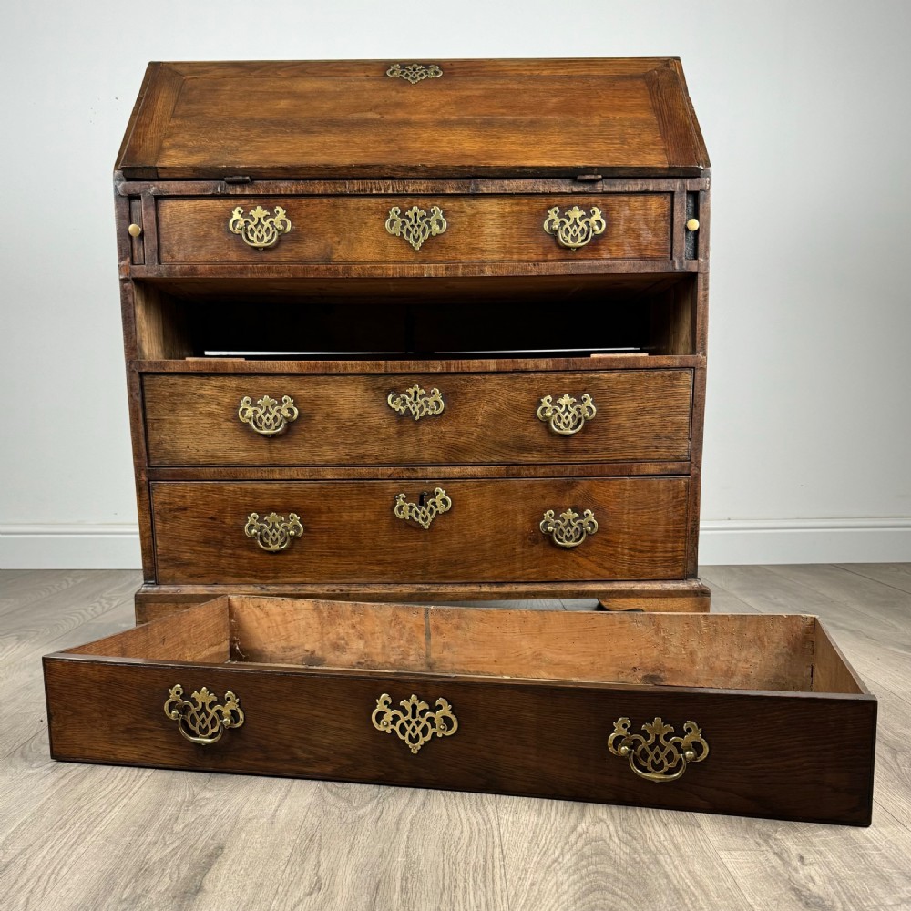 Antique 18th Century Bureau In Oak 
 View XI