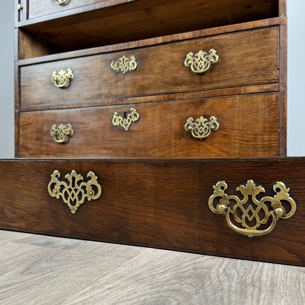 Antique 18th Century Bureau In Oak 
 View XII