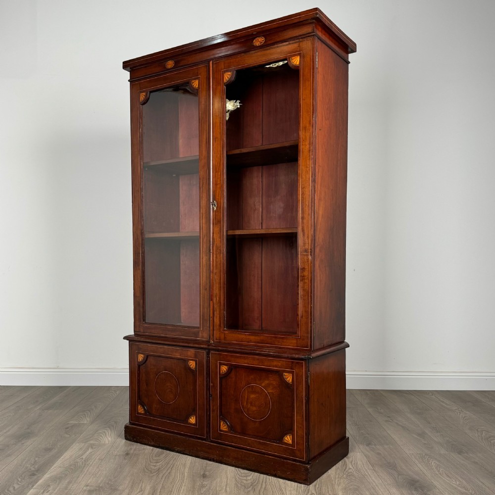 Antique 19th Century Display Cabinet In Mahogany View III