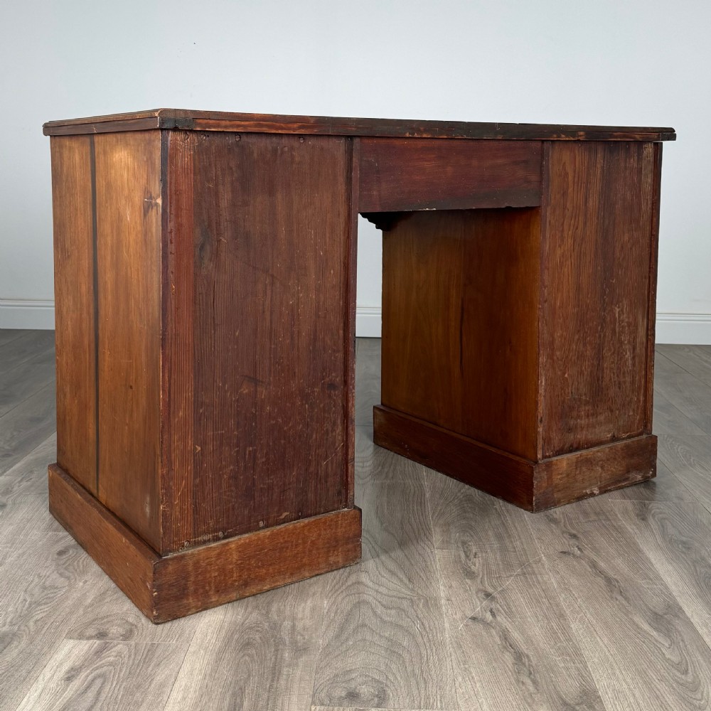 Antique 20th Century Desk In Walnut View IV