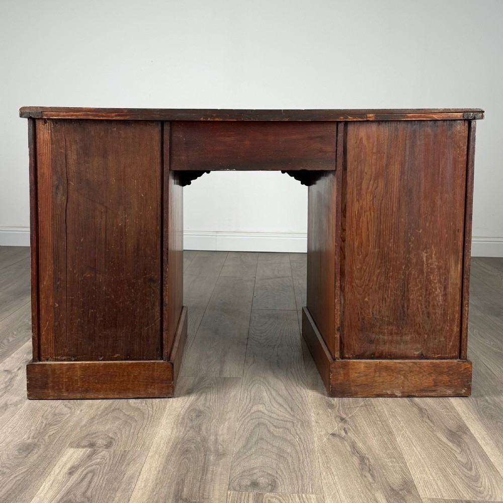 Antique 20th Century Desk In Walnut View V