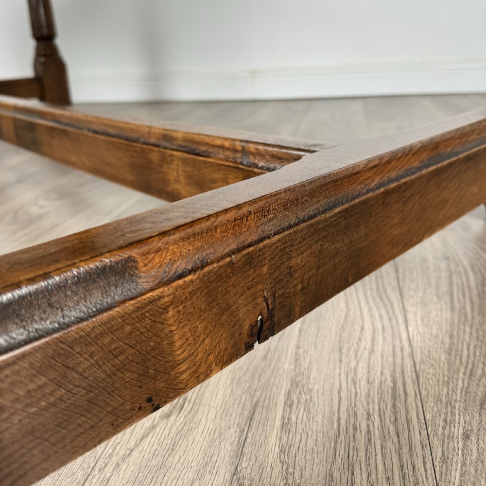 Antique 20th Century Fine Quality Oak Refractory Dining Table  View VI
