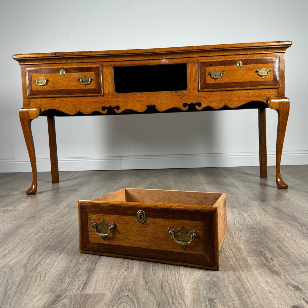Antique 20th Century Golden Oak Sideboard  View X