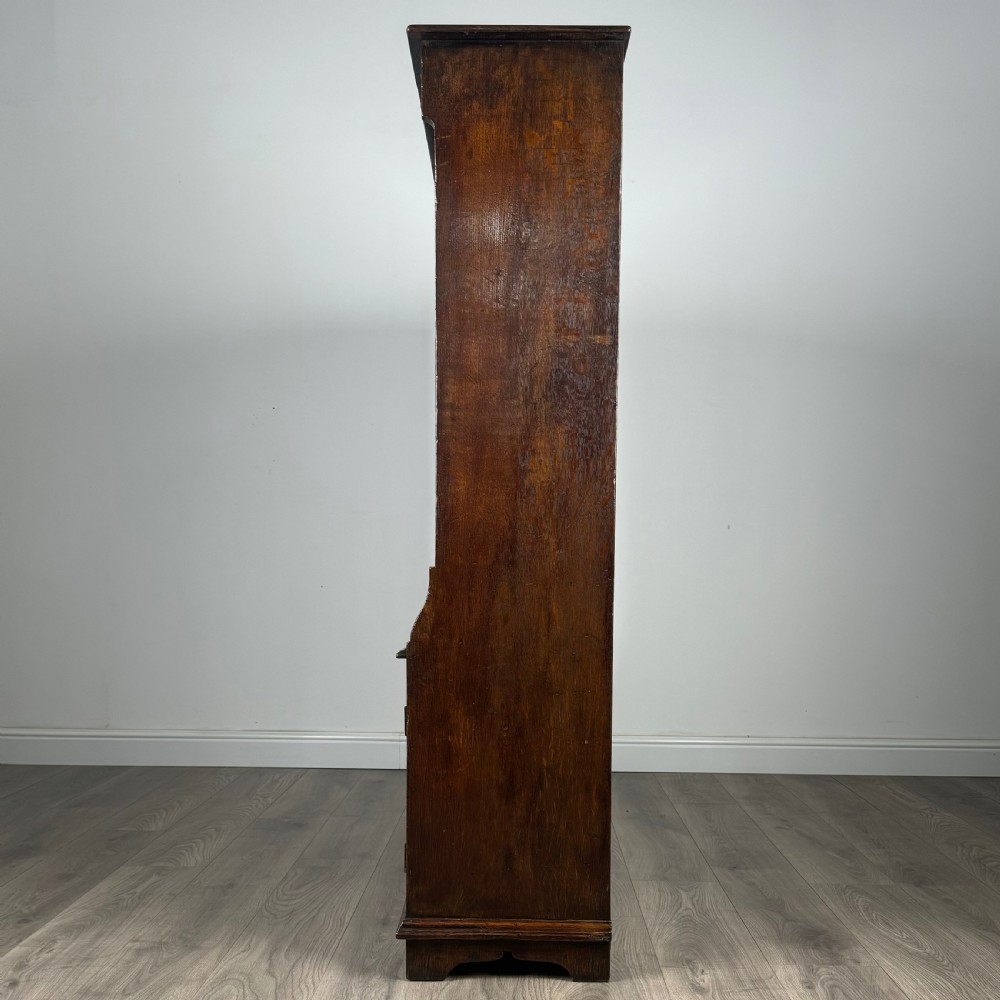 Antique 20th Century Carved Oak Bookcase 
 View IV