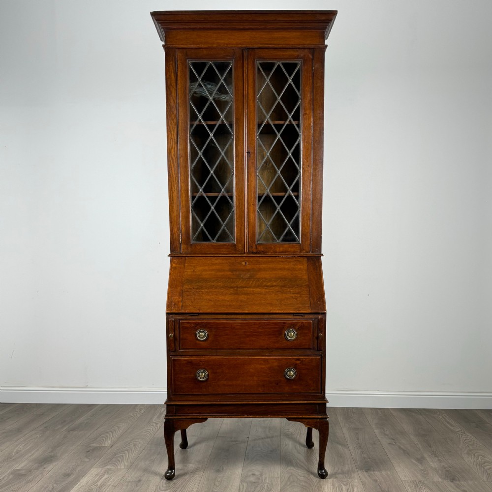 Antique 20th Century Bureau Bookcase In Oak