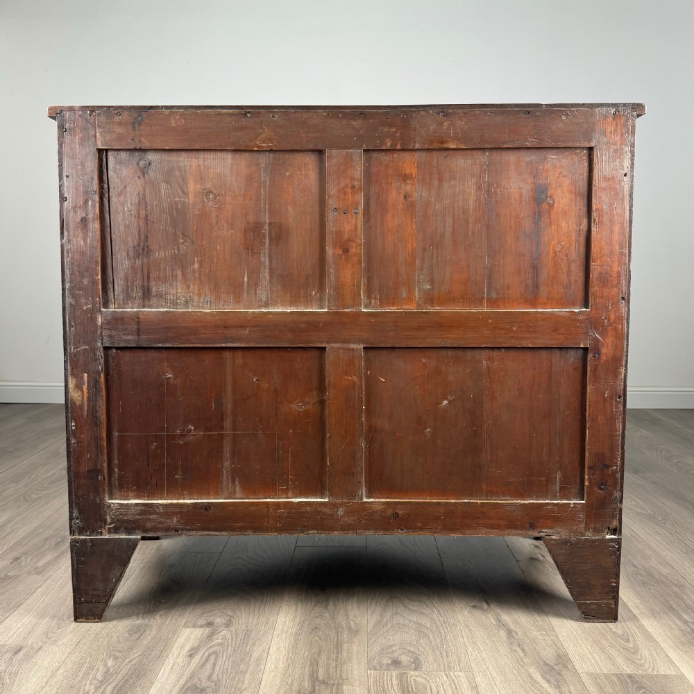  Antique 18th Century Bow Front Chest Of Drawers View V