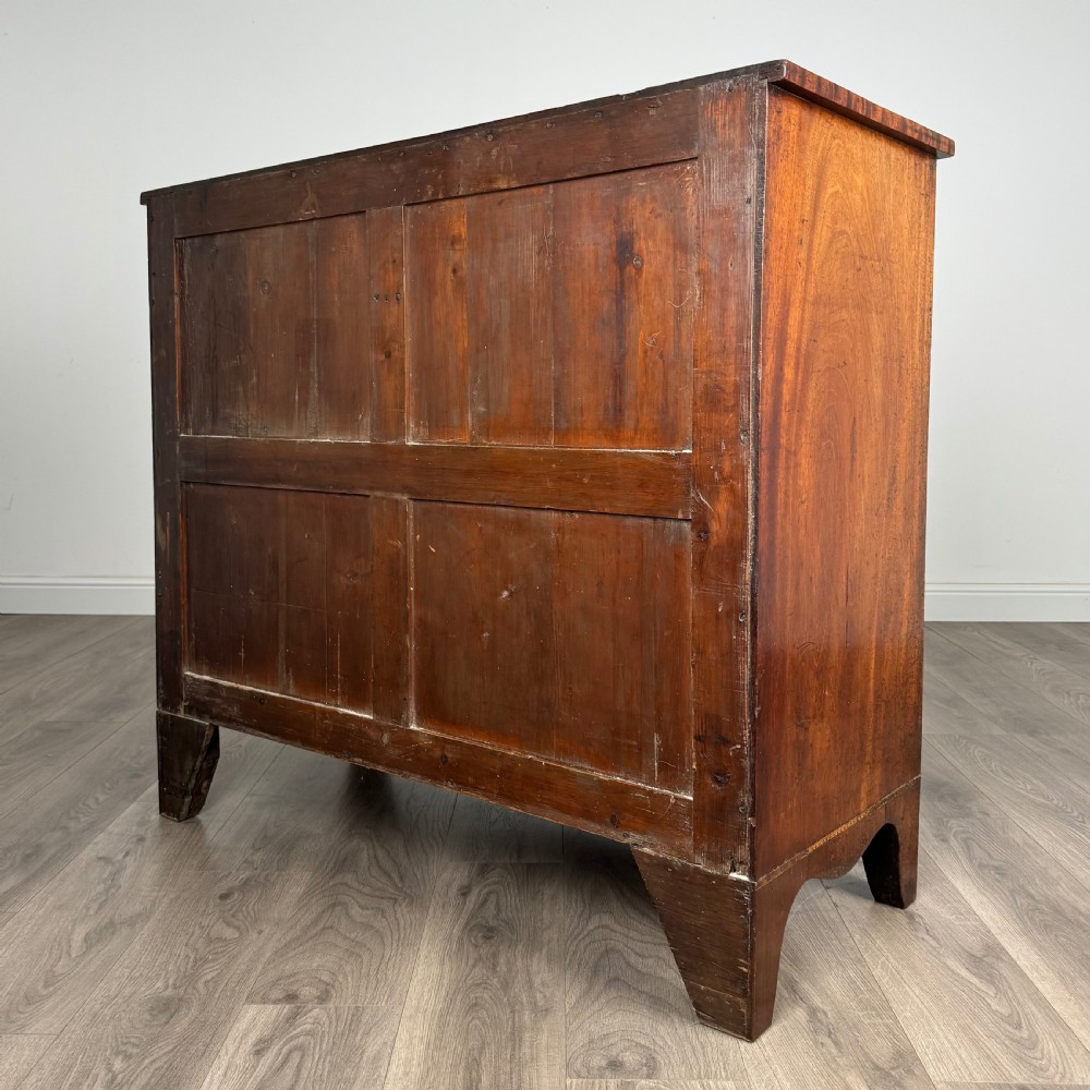  Antique 18th Century Bow Front Chest Of Drawers View VI