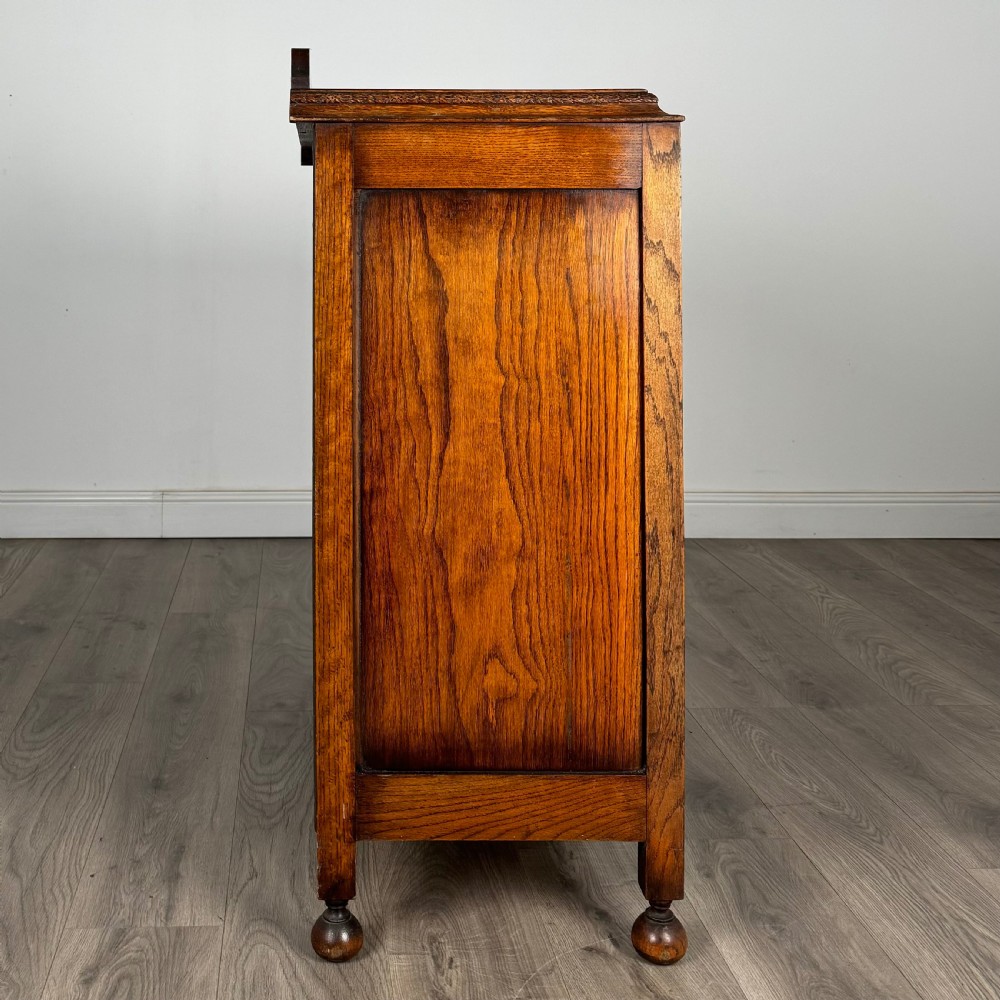 Antique 20th Century Chest Of Drawers In Golden Oak  View VI