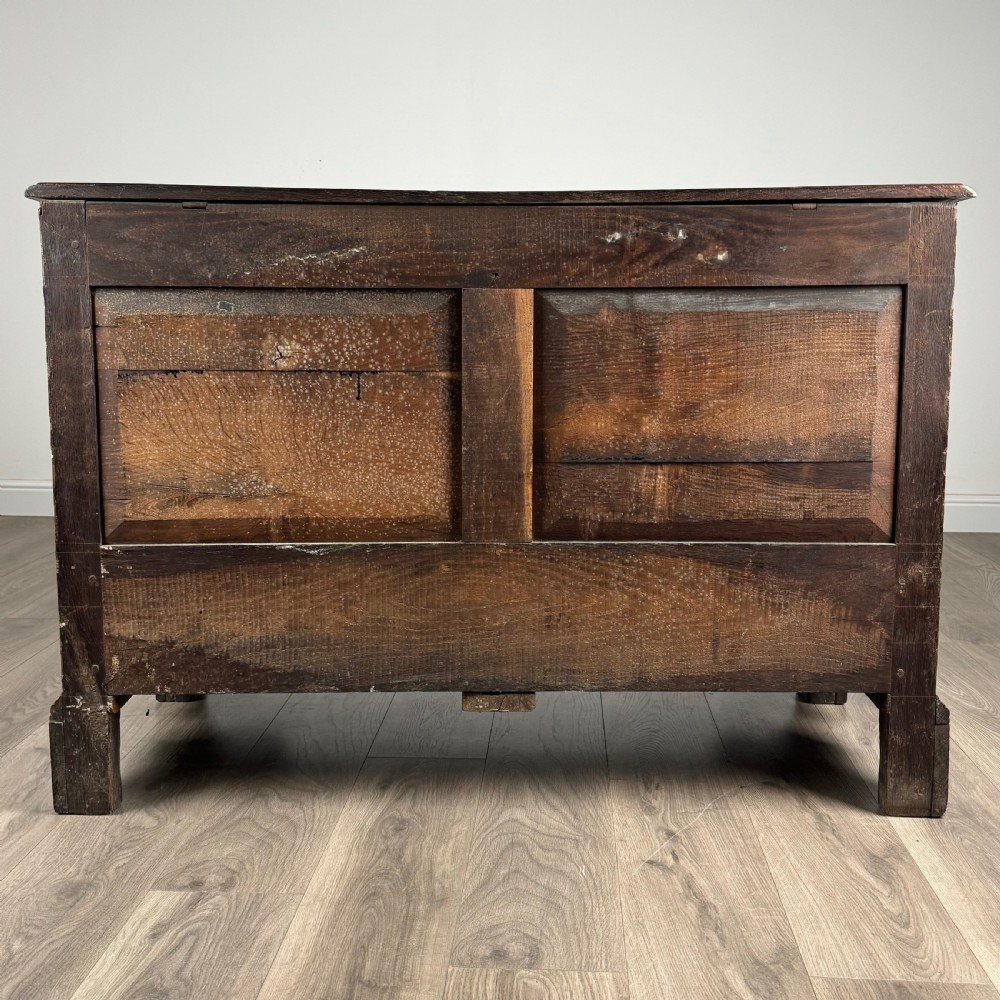 Antique 18th Century Mule Chest / Coffer In Oak 
 View V