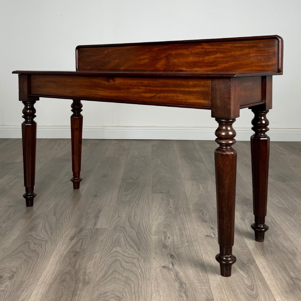 Antique 19th Century Console Table / Side Table In Mahogany 
 View II