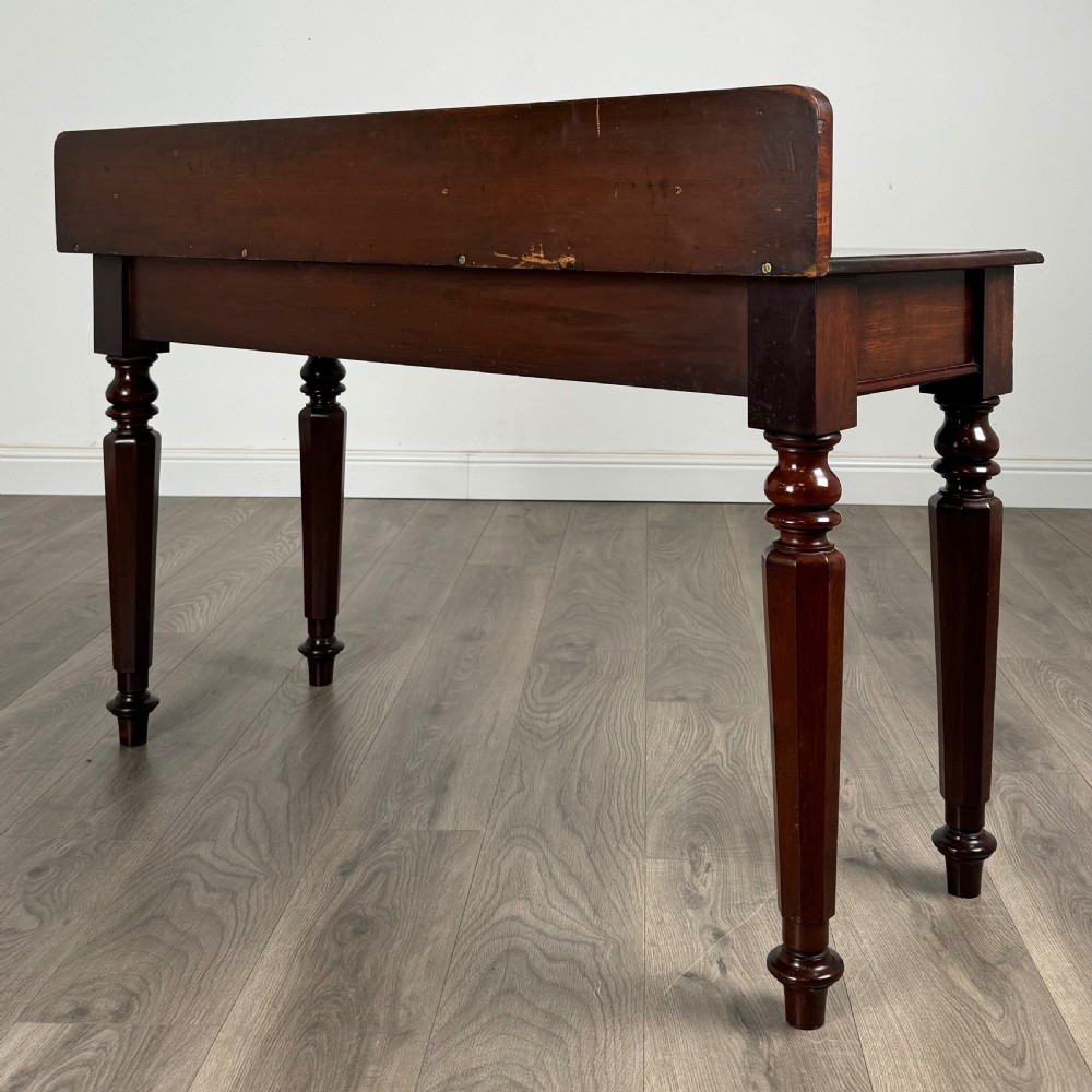 Antique 19th Century Console Table / Side Table In Mahogany 
 View VI