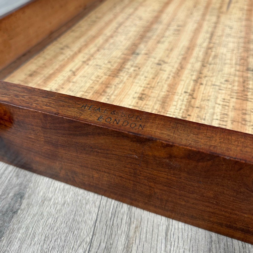  Antique 19th Century Fine Quality Writing Table In Mahogany 
 View XII