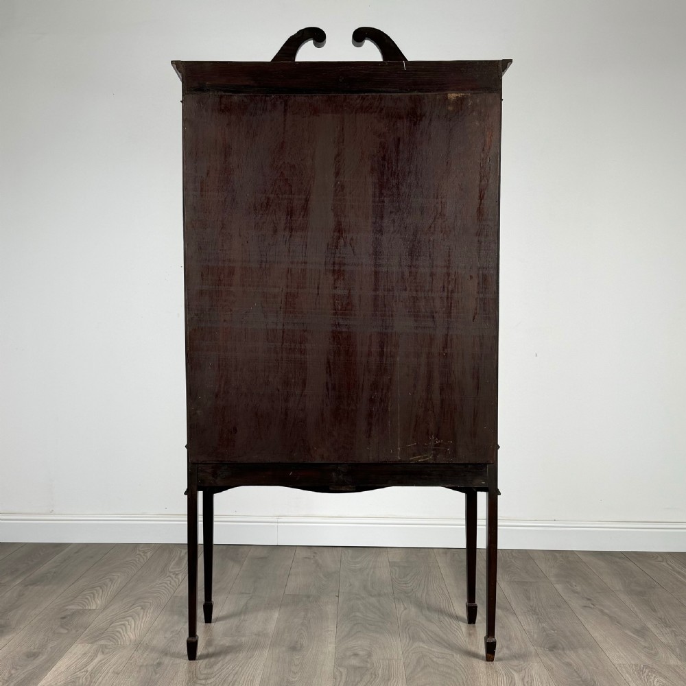 Antique 19th Century Display Cabinet In Mahogany View VI