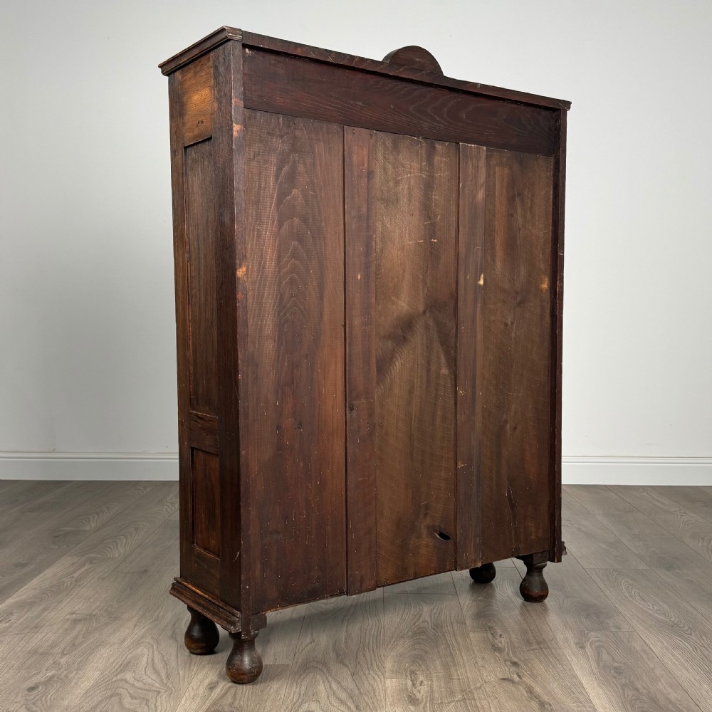 Antique 20th Century Bookcase In Oak  View V