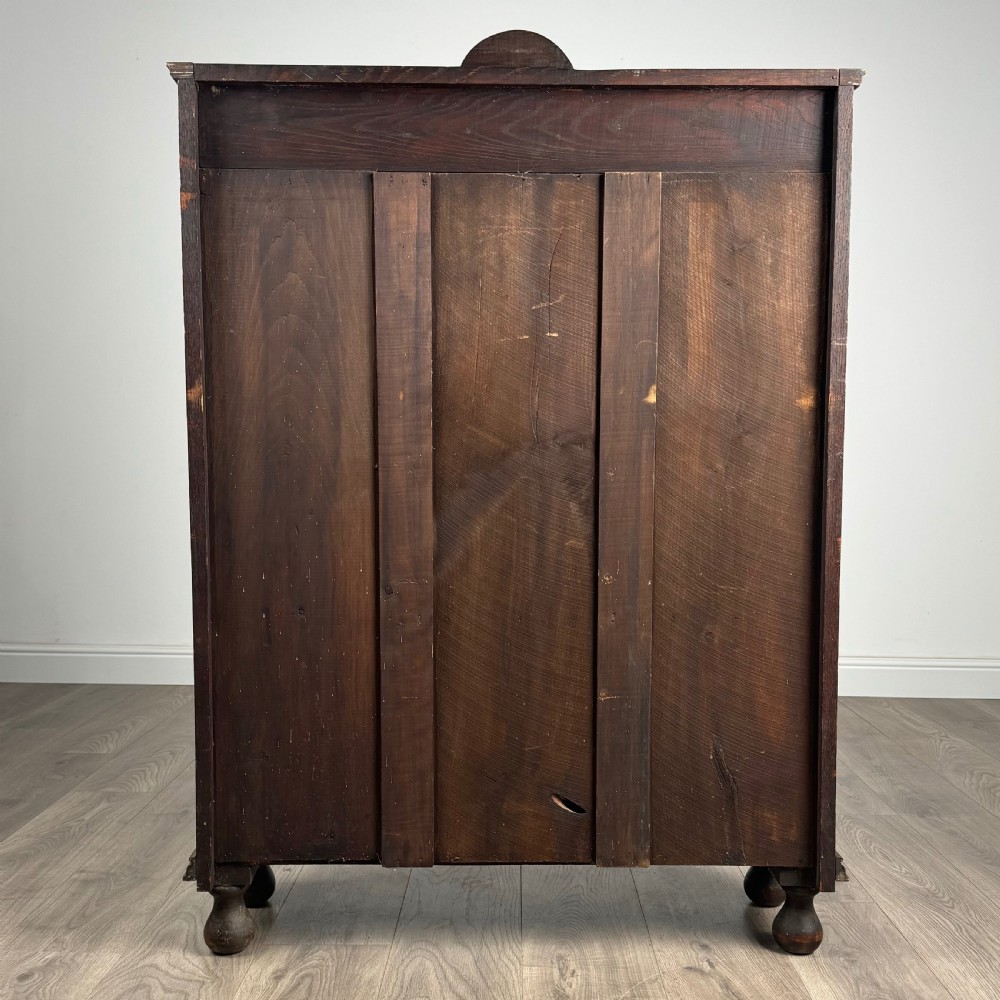 Antique 20th Century Bookcase In Oak  View VI