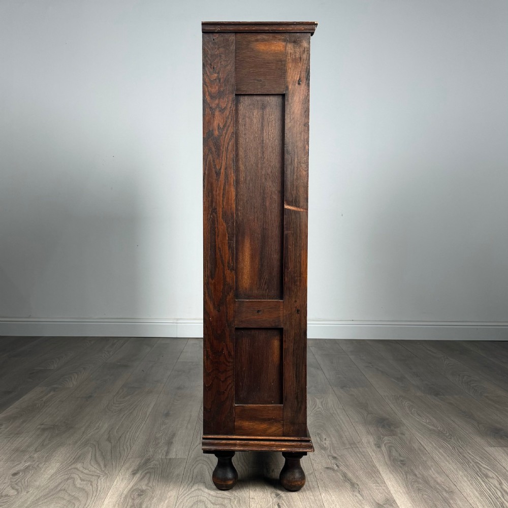 Antique 20th Century Bookcase In Oak  View VIII