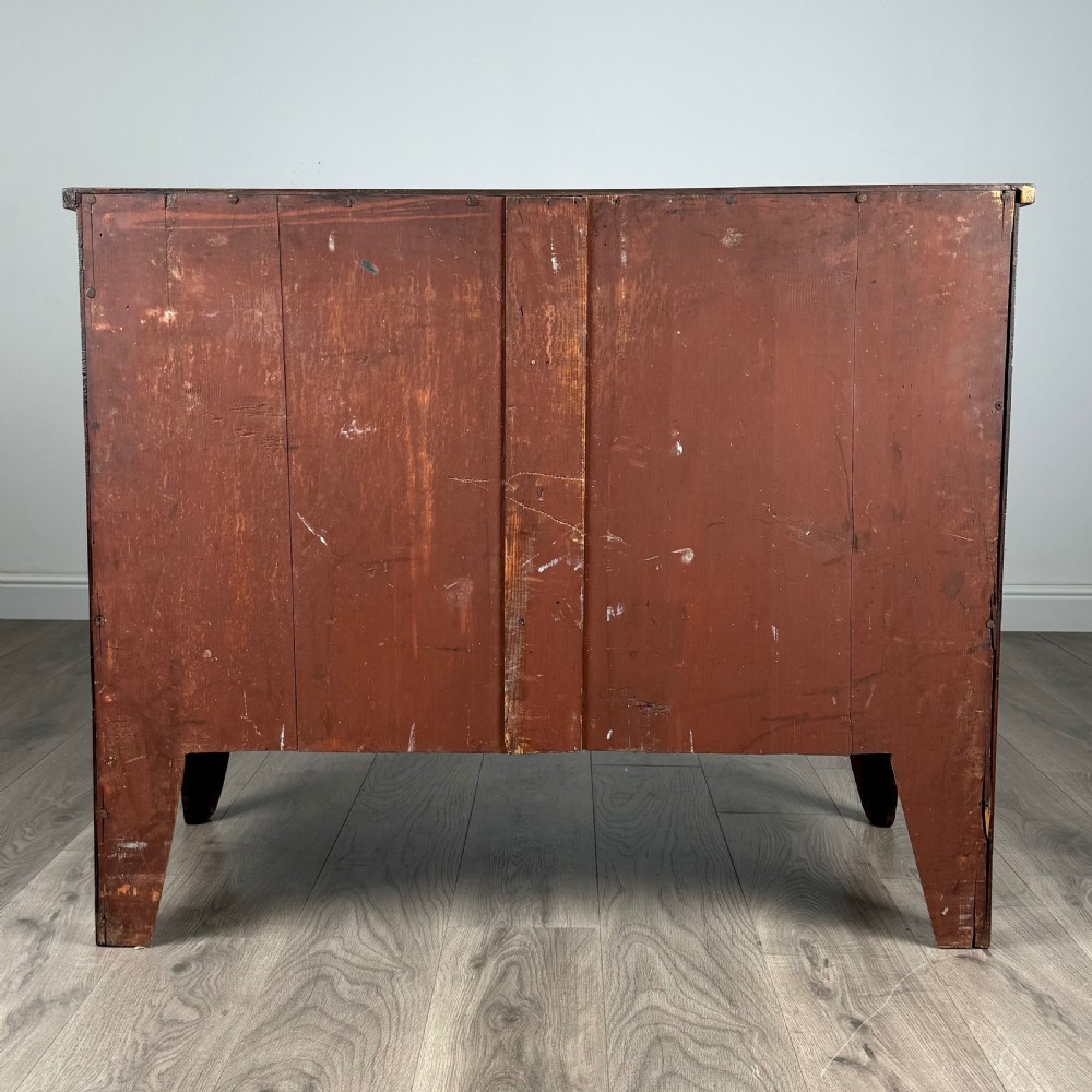 Antique 18th Century Bow Front Chest Of Drawers In Mahogany 
 View V