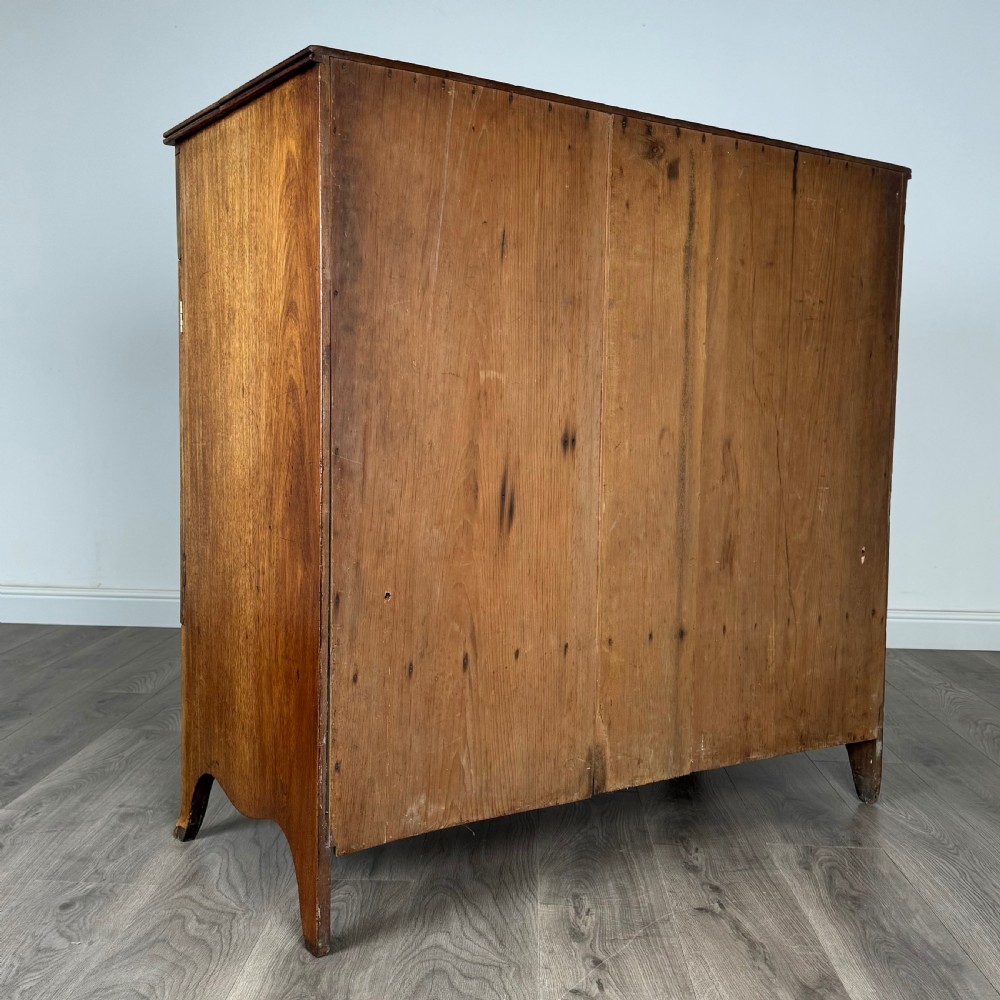 Antique 18th Century Cupboard In Mahogany  View V