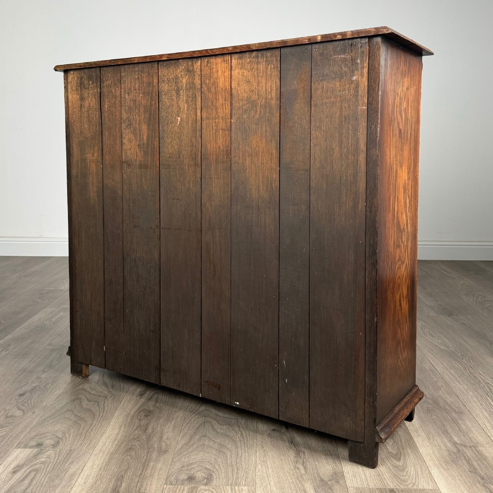  Antique 20th Century Fine Quality Bookcase In Oak 
 View VII