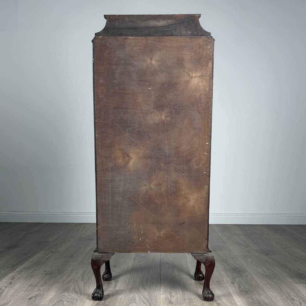 Antique 20th Century Display Cabinet In Mahogany  View VI