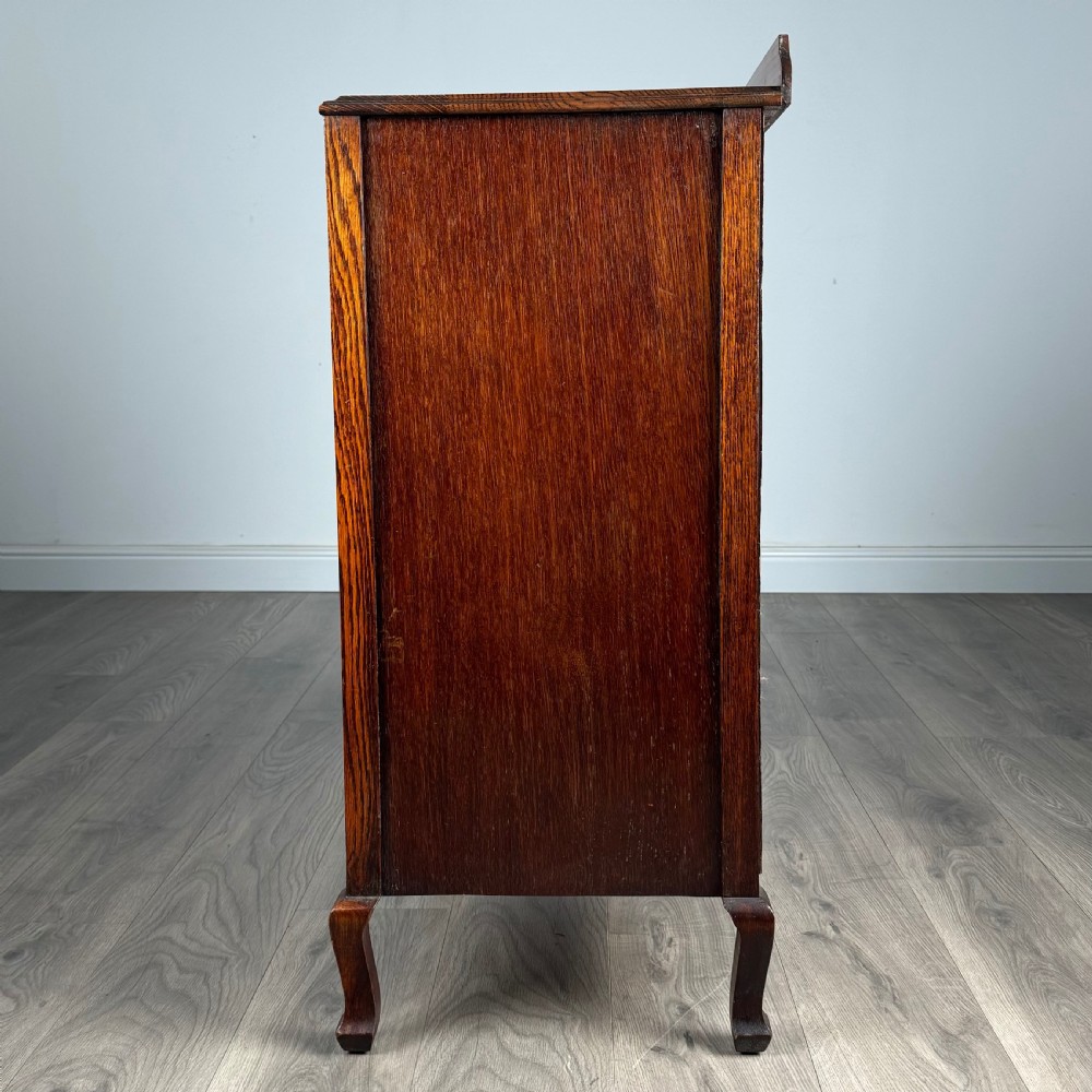 Antique 20th Century Chest Of Drawers In Oak  View III