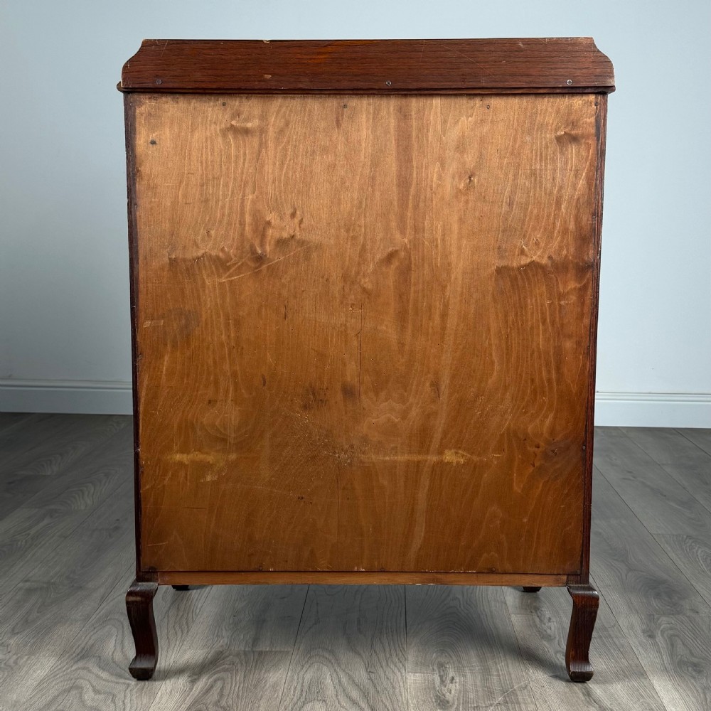 Antique 20th Century Chest Of Drawers In Oak  View VI