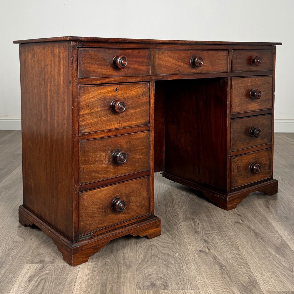 Antique 19th Century Desk In Mahogany  View VIII