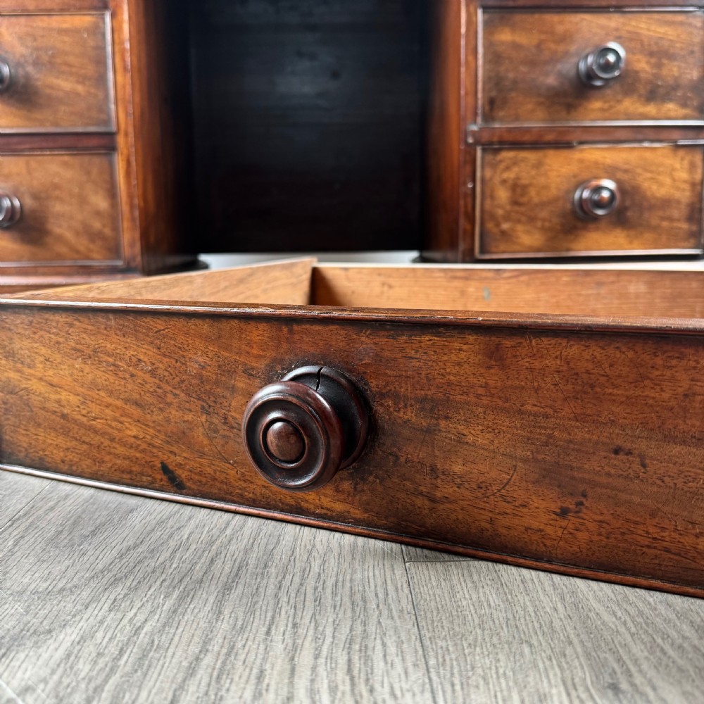 Antique 19th Century Desk In Mahogany  View XI