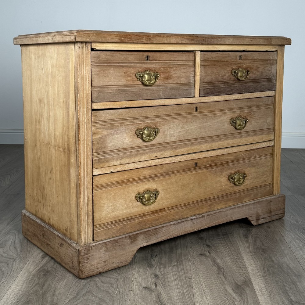 Antique 19th Century Satin Wood Chest Of Drawers  View VIII