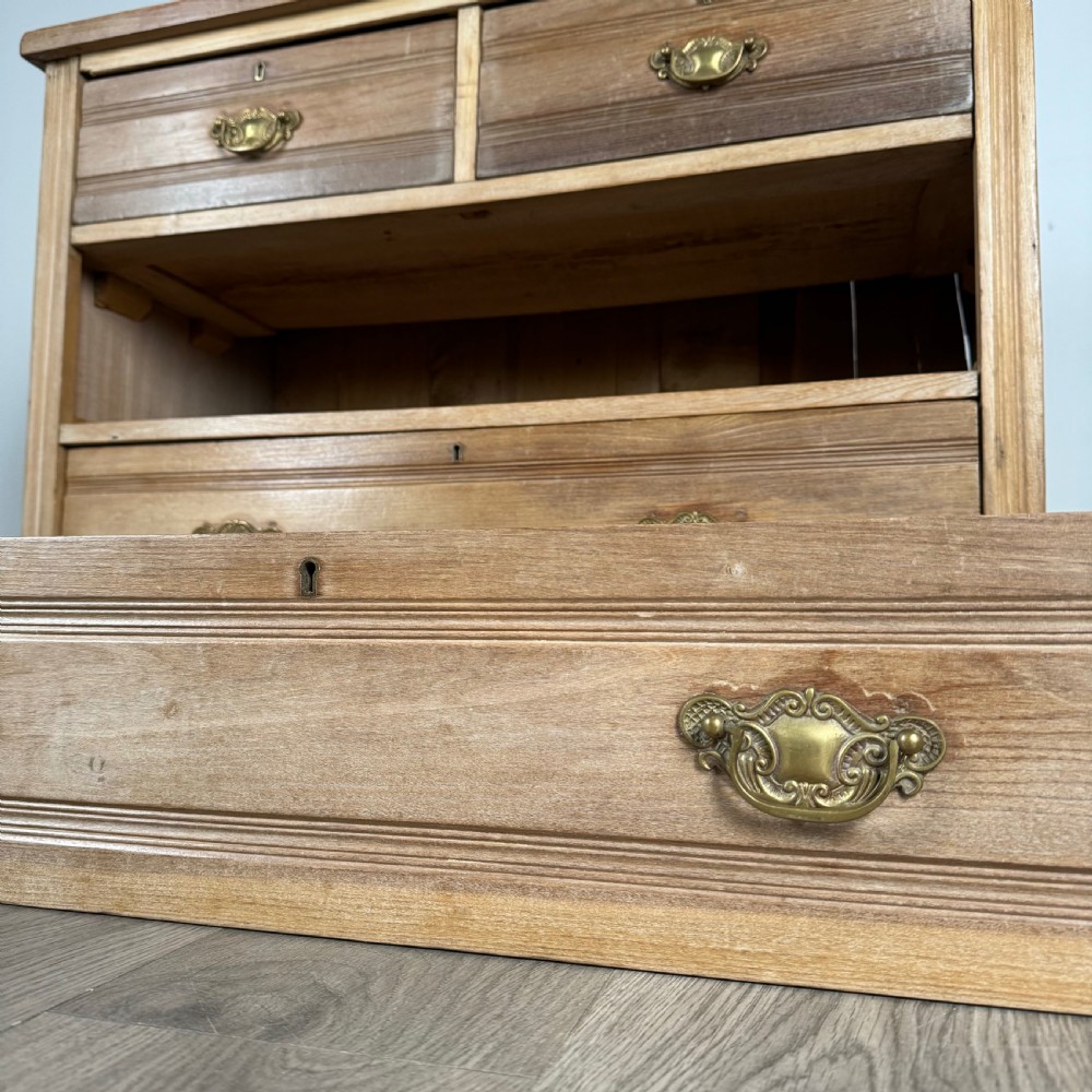 Antique 19th Century Satin Wood Chest Of Drawers  View XI