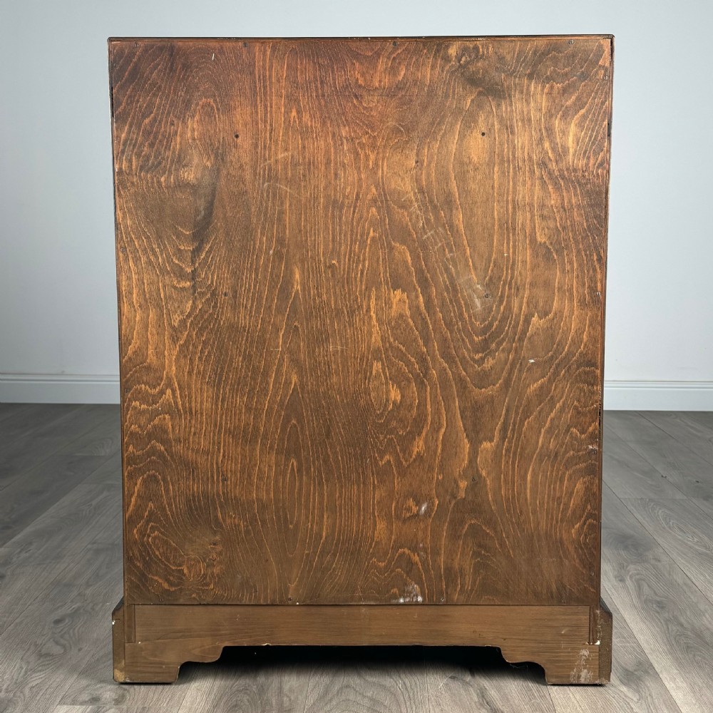 Antique 20th Century Jacobean Style Bureau In Oak  View VI