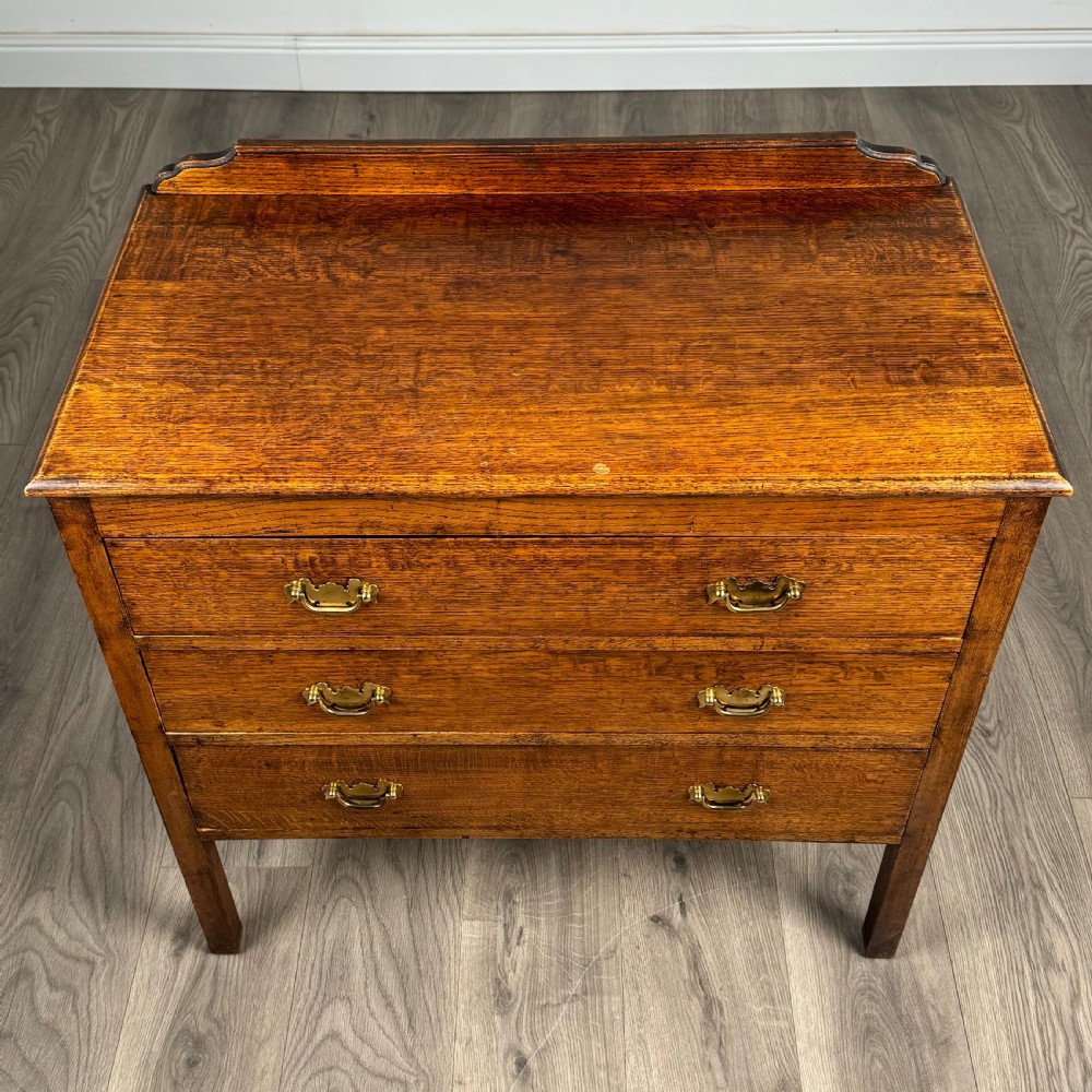 Antique 20th Century Oak Chest Of Drawers 
 View IX