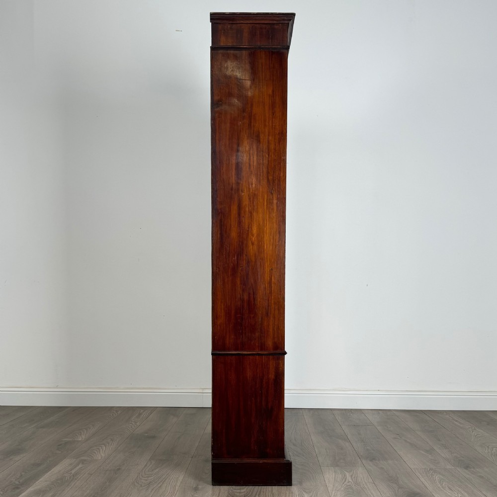 Antique 20th Century Art Nouveau Style Display Cabinet In Oak  View VIII