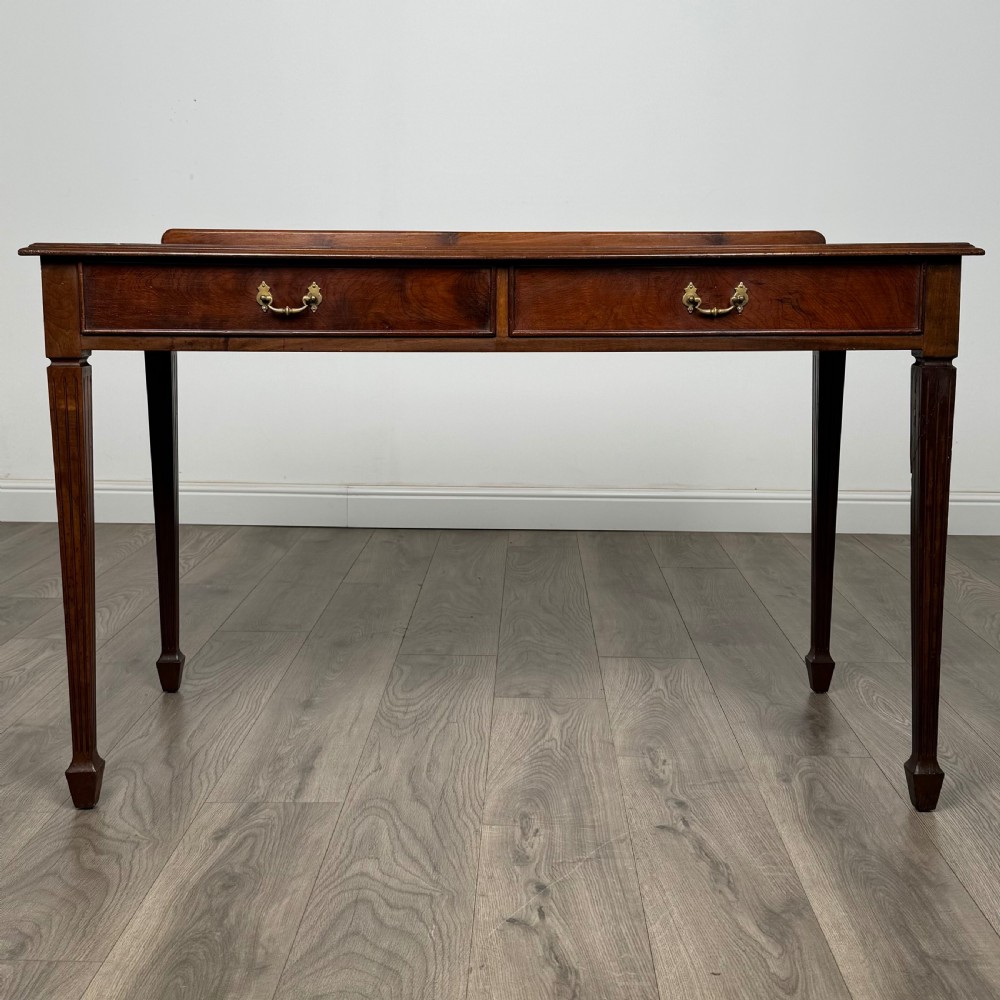 Antique 20th Century Inlaid Writing Table 
