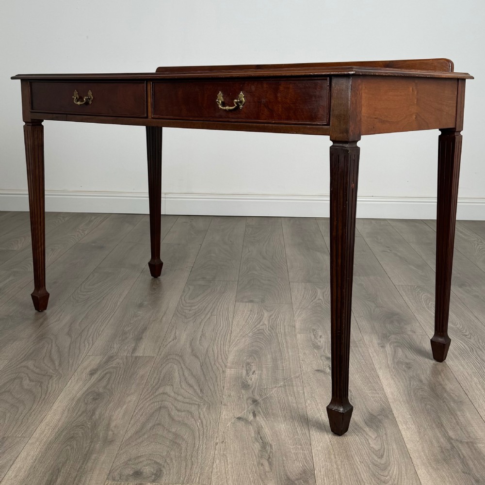 Antique 20th Century Inlaid Writing Table 
 View II