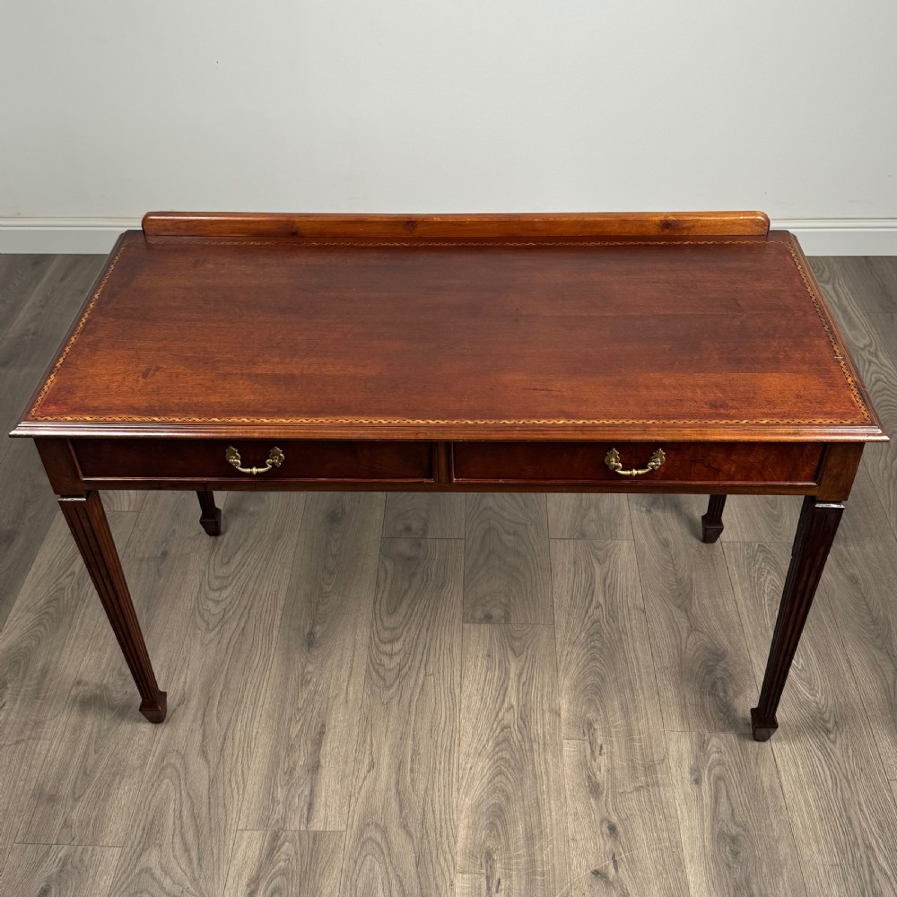 Antique 20th Century Inlaid Writing Table 
 View IX