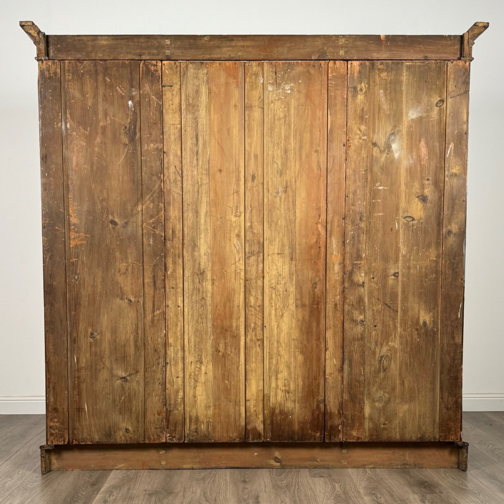  Antique 19th Century Large Wardrobe Of Fine Quality In Satin Birch 
 View VII