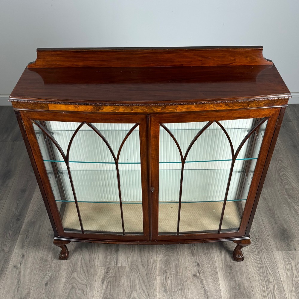 Antique 20th Century Display Cabinet In Mahogany 
 View X
