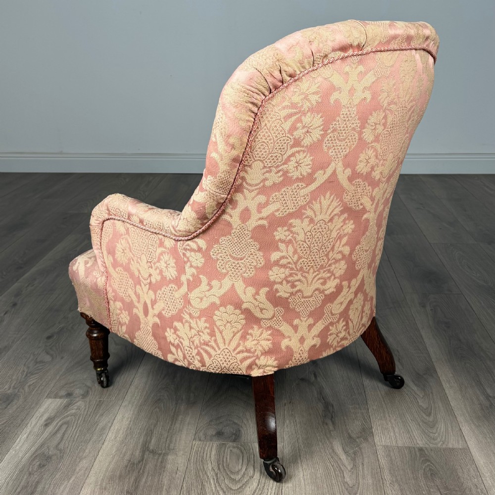 Antique 19th Century Armchair In Oak 
 View III
