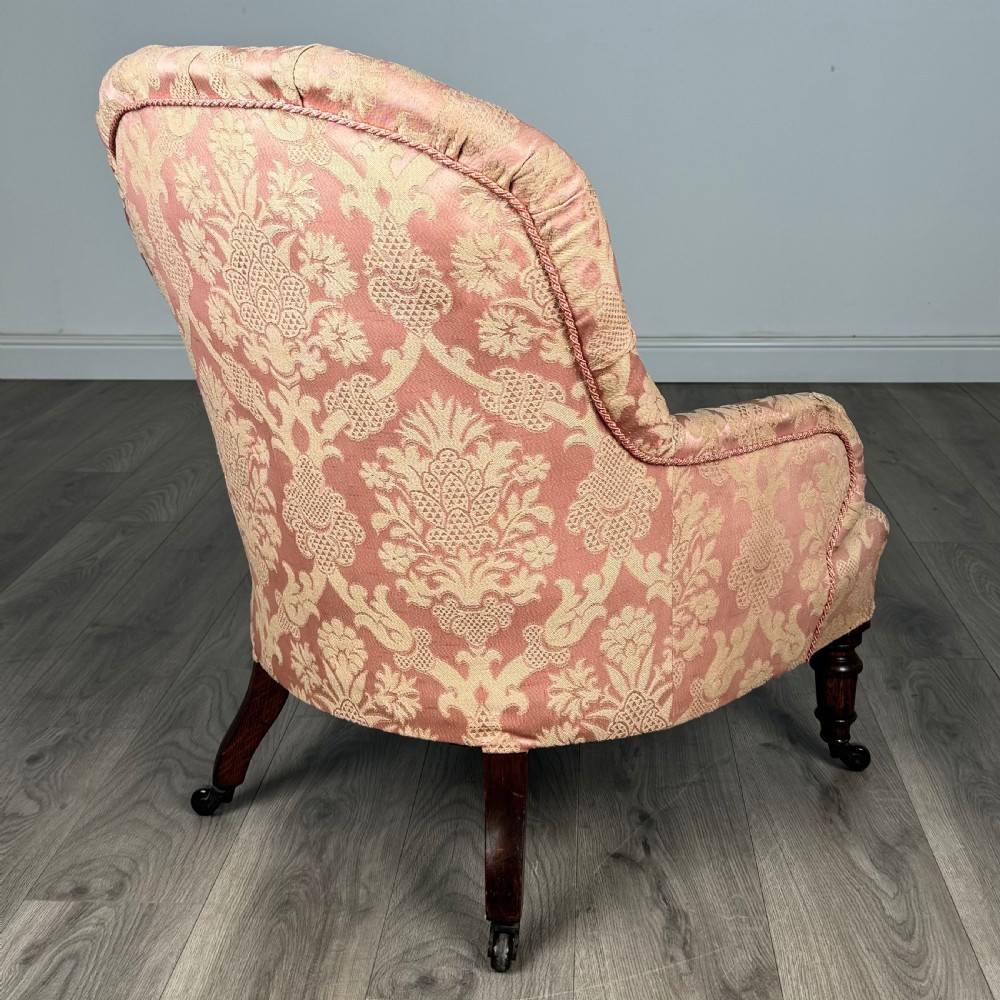 Antique 19th Century Armchair In Oak 
 View V