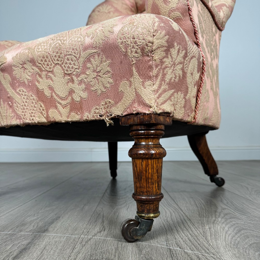 Antique 19th Century Armchair In Oak 
 View XI