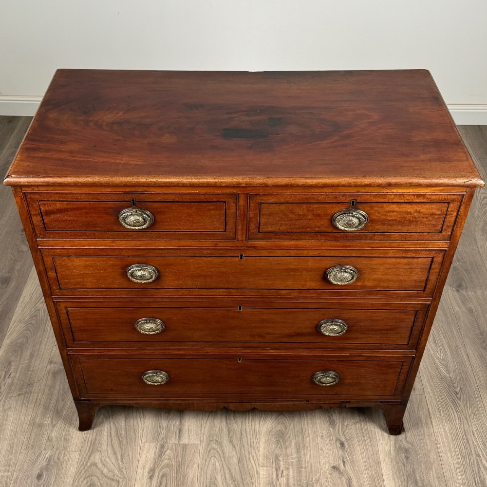 Antique 18th Century Chest Of Drawers In Mahogany 
 View IX