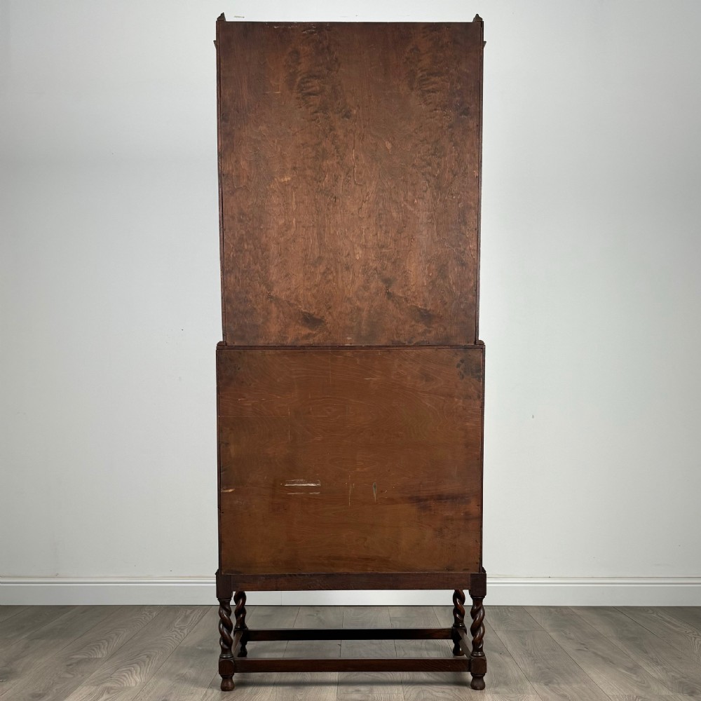  Antique 20th Century Bureau Bookcase In Oak 
 View VI