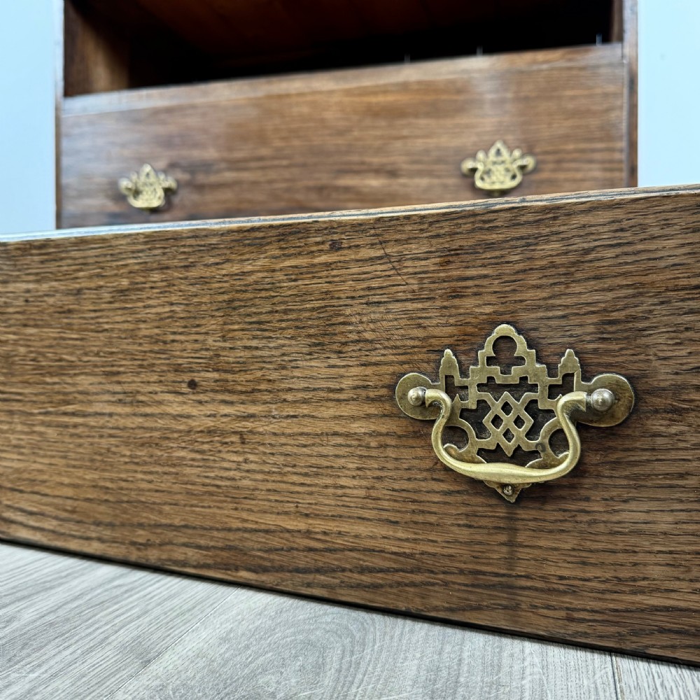  Antique 18th Century Bureau Bookcase In Oak 
 View XI