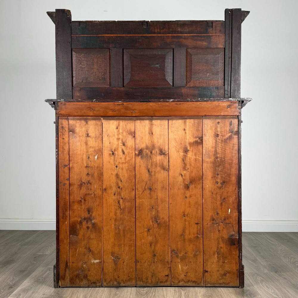  Antique 20th Century Carved Oak Cupboard 
 View VI