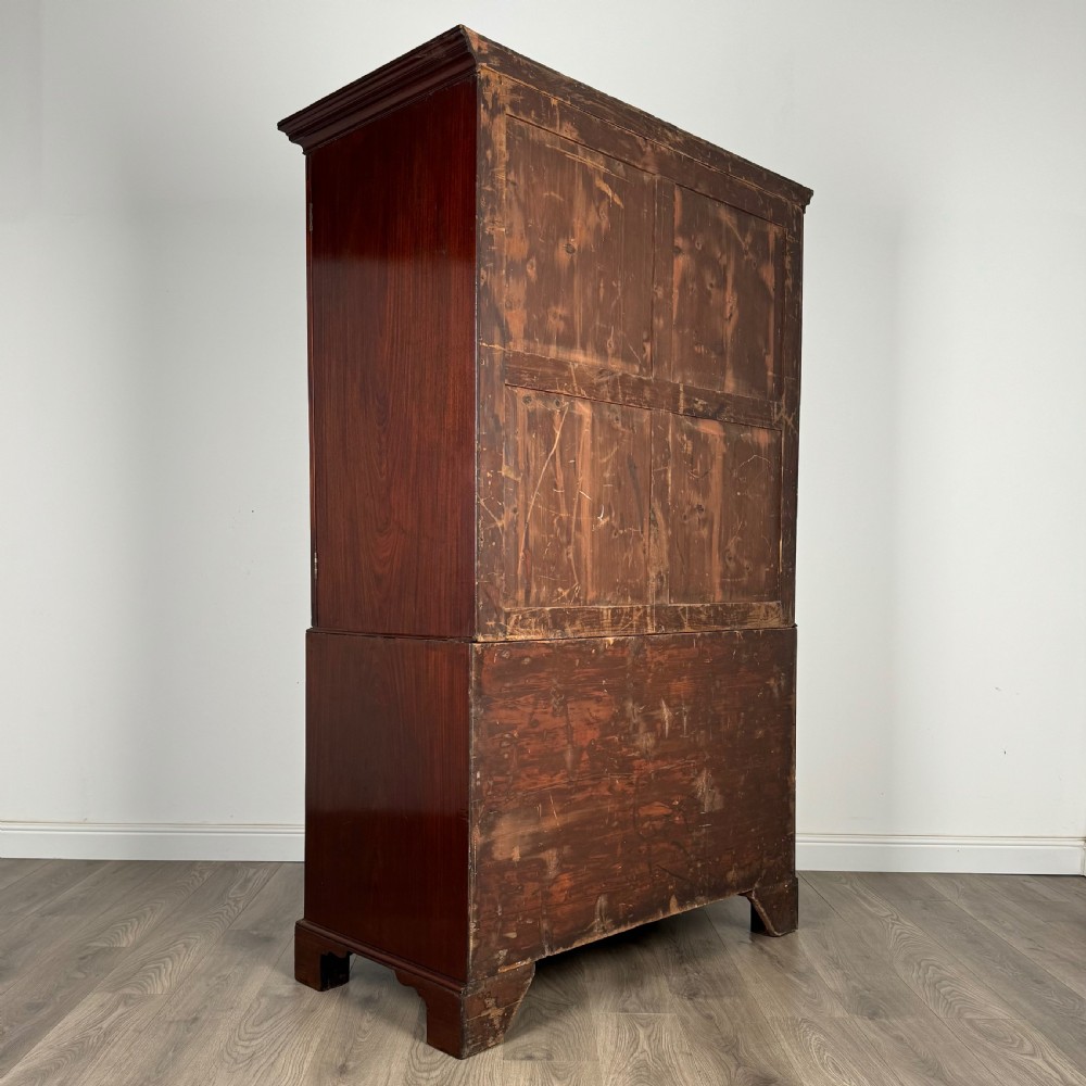 Antique 18th Century Fine Quality Linen Press Cupboard 
 View V