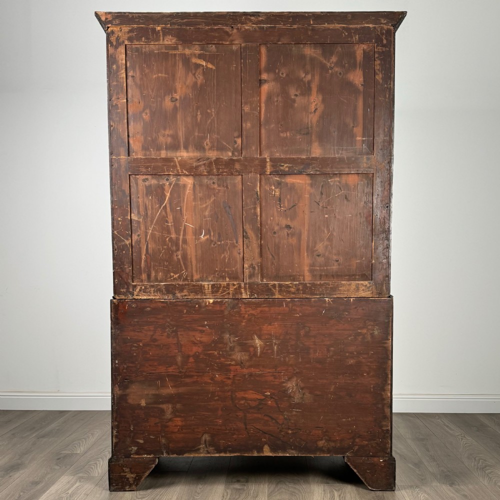 Antique 18th Century Fine Quality Linen Press Cupboard 
 View VI
