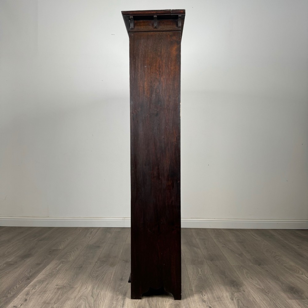  Antique 20th Century Open Bookcase In Oak 
 View III