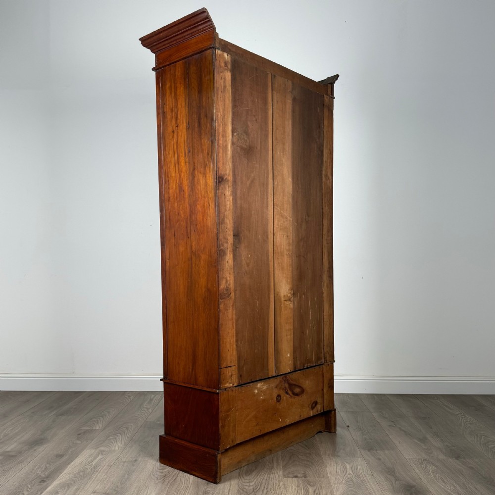Antique 20th Century Wardrobe In Satin Wood 
 View V